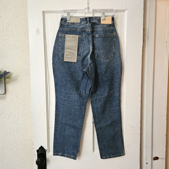 Everlane The Curvy 90s Cheeky Straight Crop Jean Women's Size 28 - Picture 4 of 9